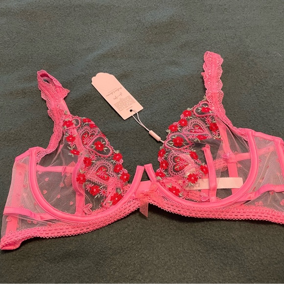 For Love and Lemons Whimsical Garden Underwire Bra - Picture 2 of 14